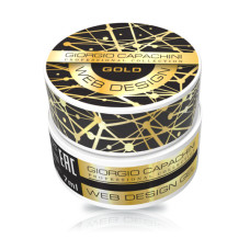 Гель для дизайна WEB DESIGN золото 7 мл